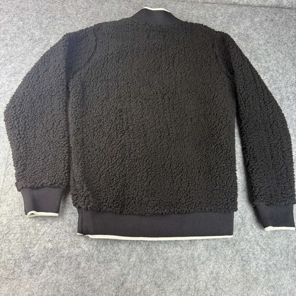 Black 1/4 Zip Women's Size Small Fleece Sherpa Oregon State Beavers NCAA Soft - Picture 2 of 6